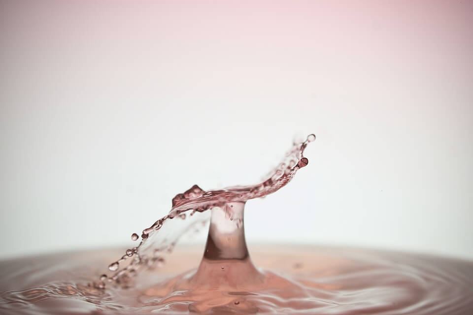 An Image of water splashing