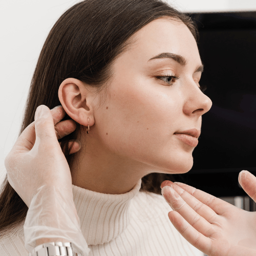 Outer ear examination
