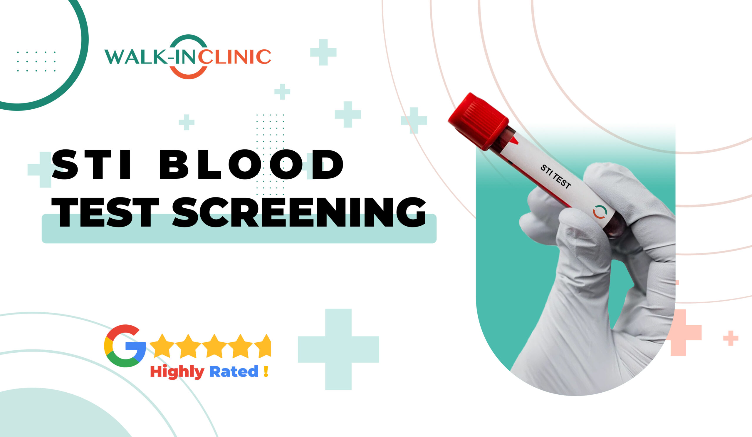 STI Blood Test Screening   Walk in Clinic