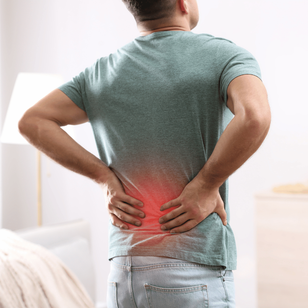 Man Suffering from Back Pain